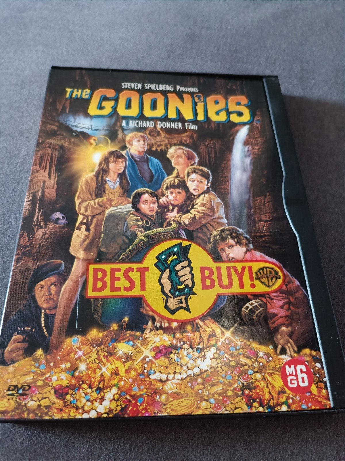 The goonies - dvd, Cd's en Dvd's, Dvd's | Avontuur, Alle leeftijden, Ophalen of Verzenden, Zo goed als nieuw