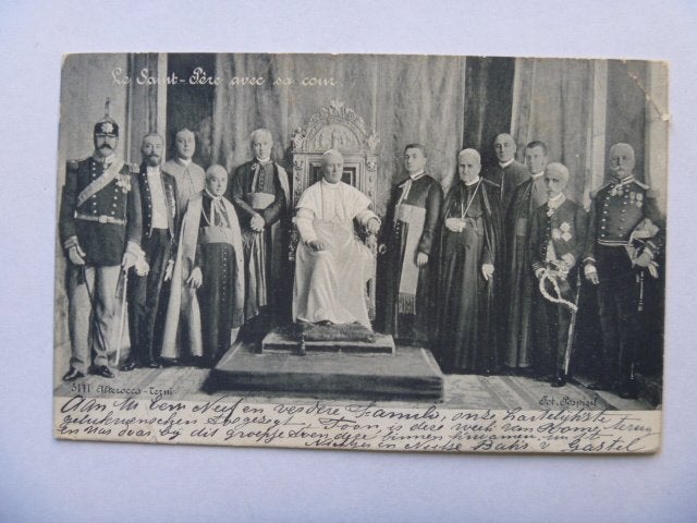 Ansichtkaart.Paus Pius X. 1904, Ophalen of Verzenden, Gebruikt, Kaart of Prent, Christendom | Katholiek