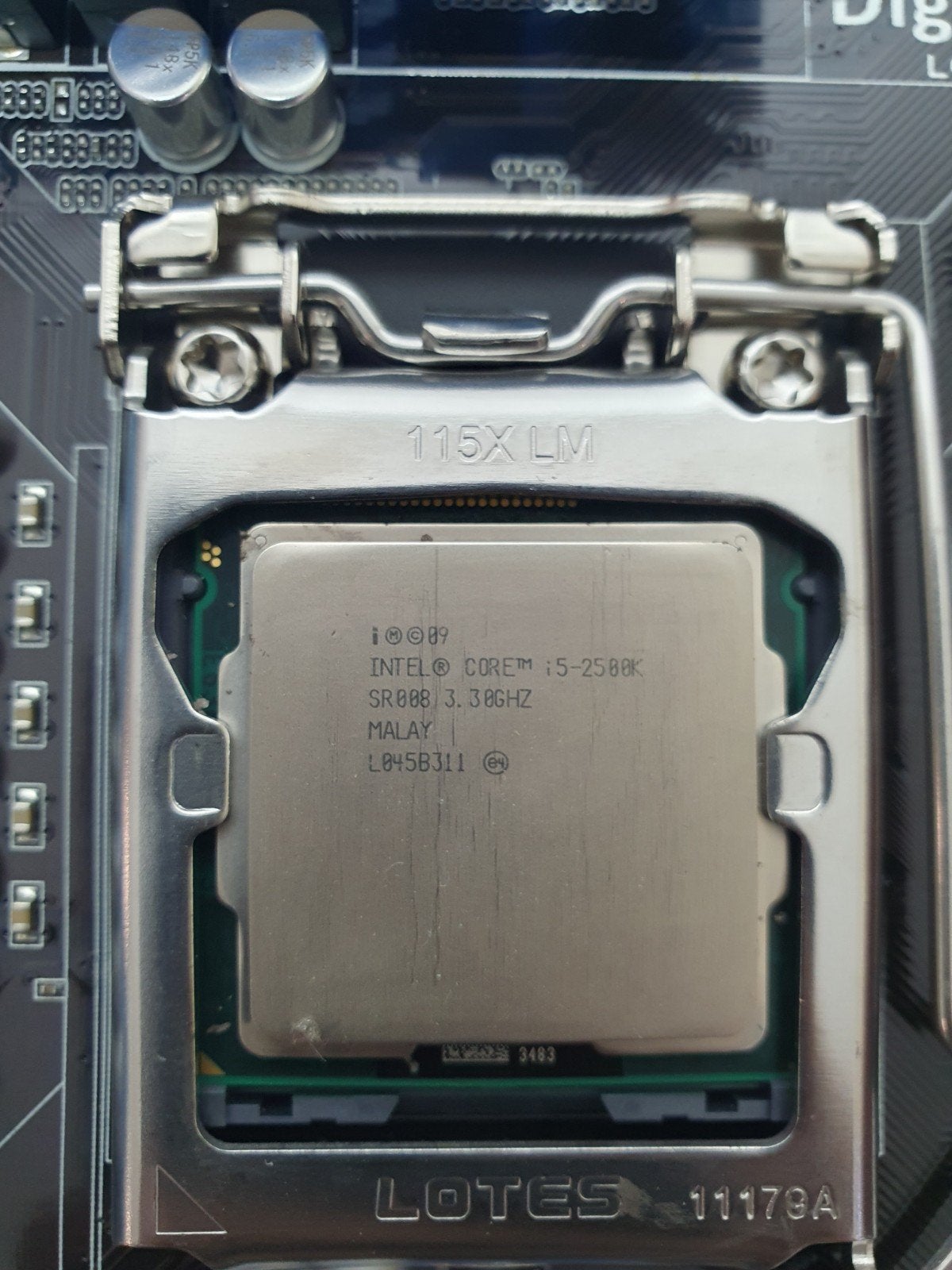 ASUS P8P67 Moederbord LGA1155 + i5-2500K + 8GB RAM - Getest, Computers en Software, ., Refurbished, DDR3, Ophalen of Verzenden