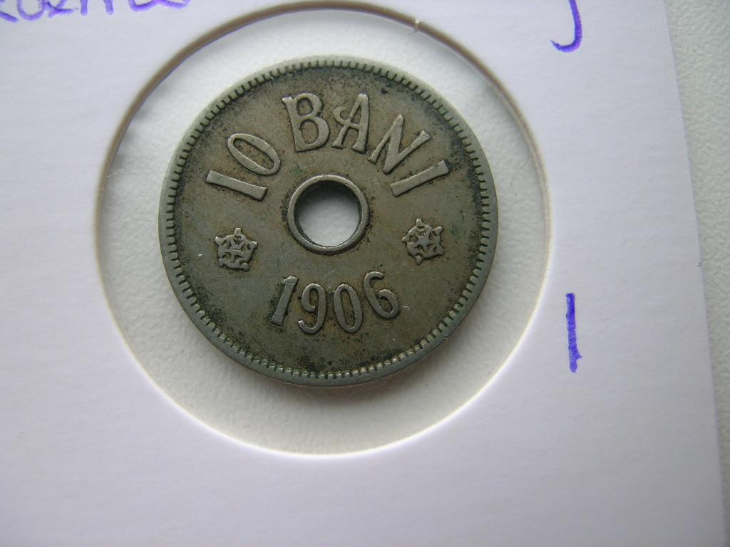 10 Bani 1906 Roemenie, Ophalen of Verzenden, Overige landen, Losse munt