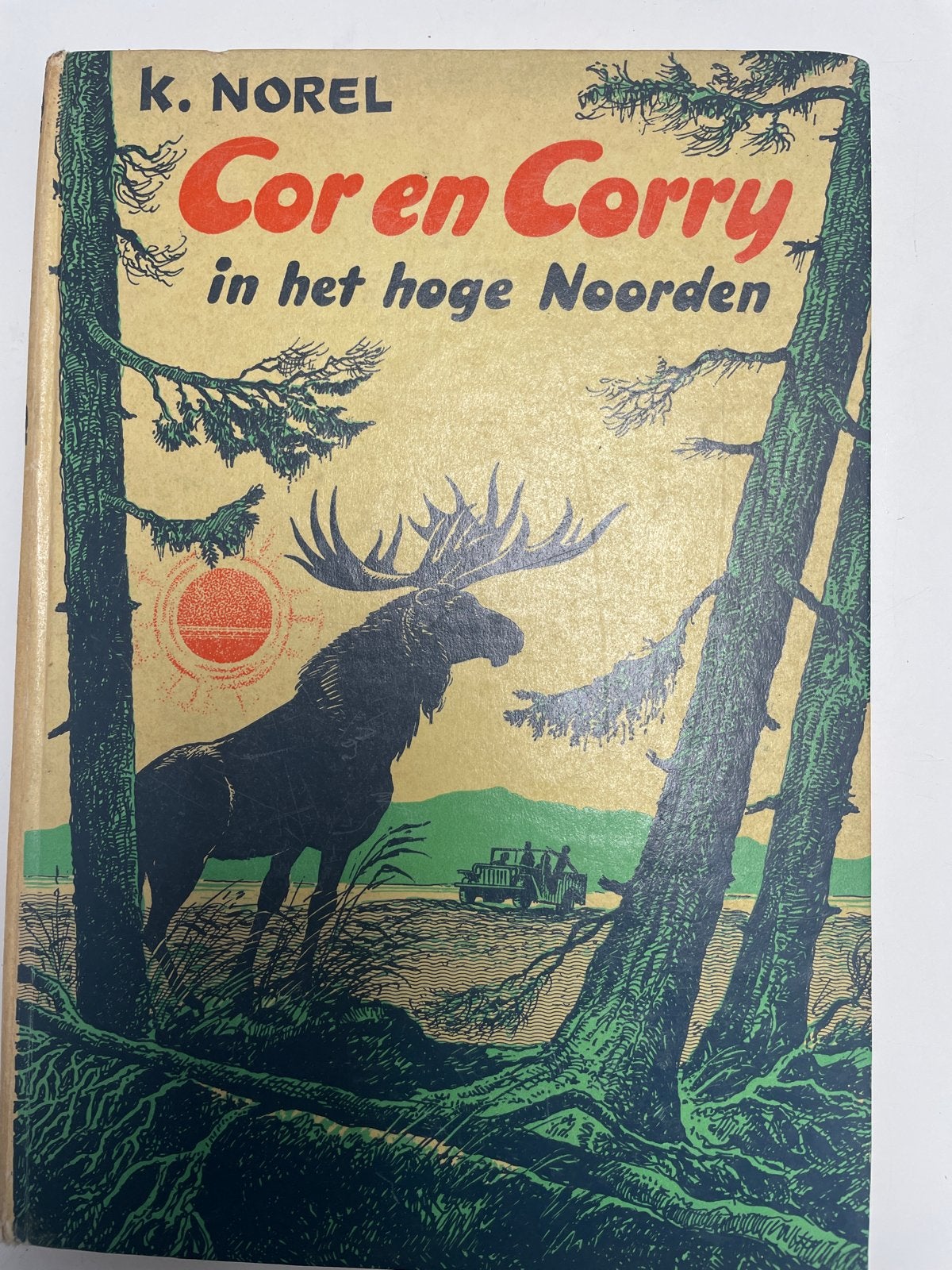 Cor en Corry in het hoge Noorden - K. Norel, Ophalen of Verzenden, Gelezen, Fictie algemeen