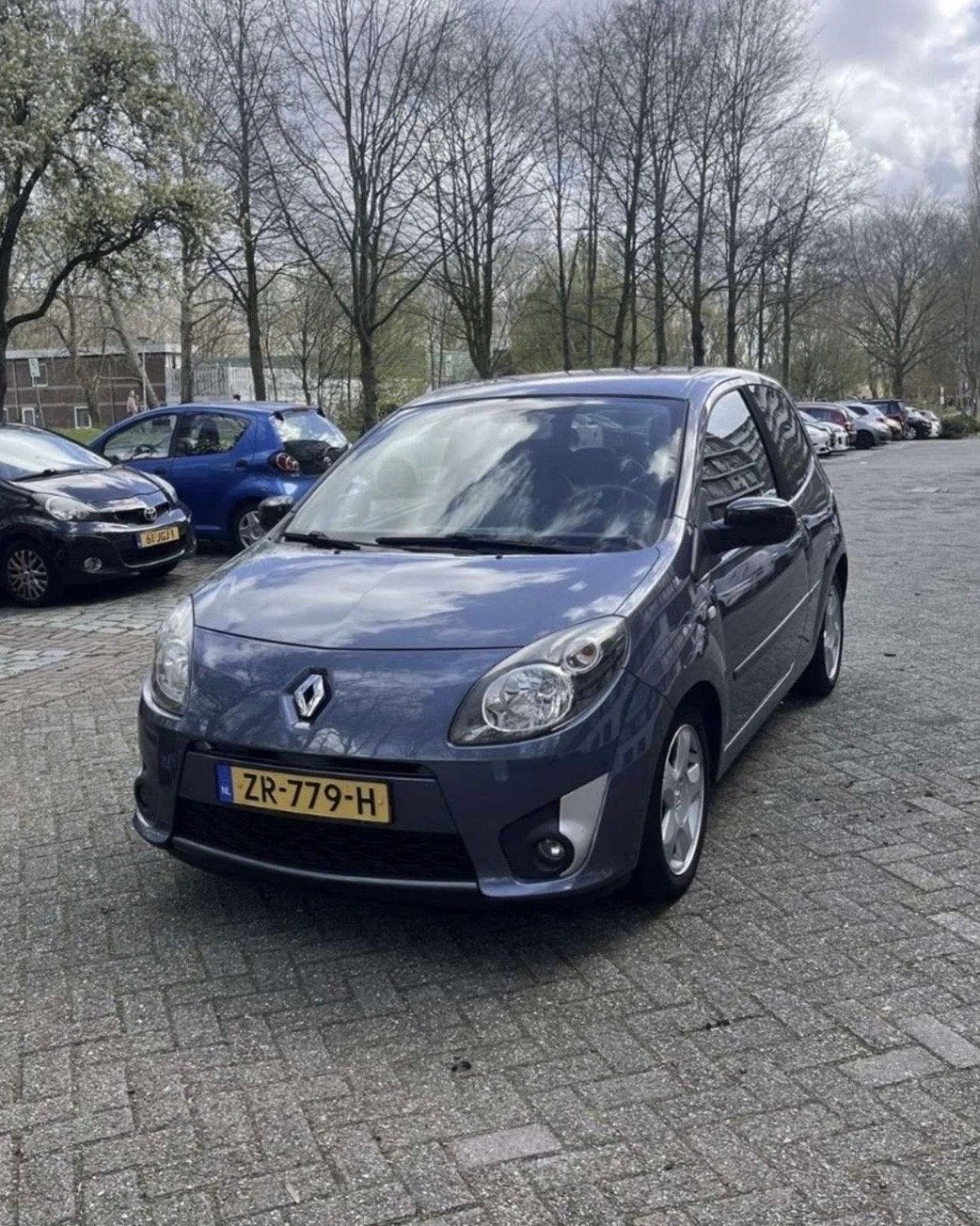 Renault Twingo 1.2 55KW E3 2011 Blauw, Auto's, Renault, Voorwielaandrijving, Twingo, Zwart, 4 cilinders