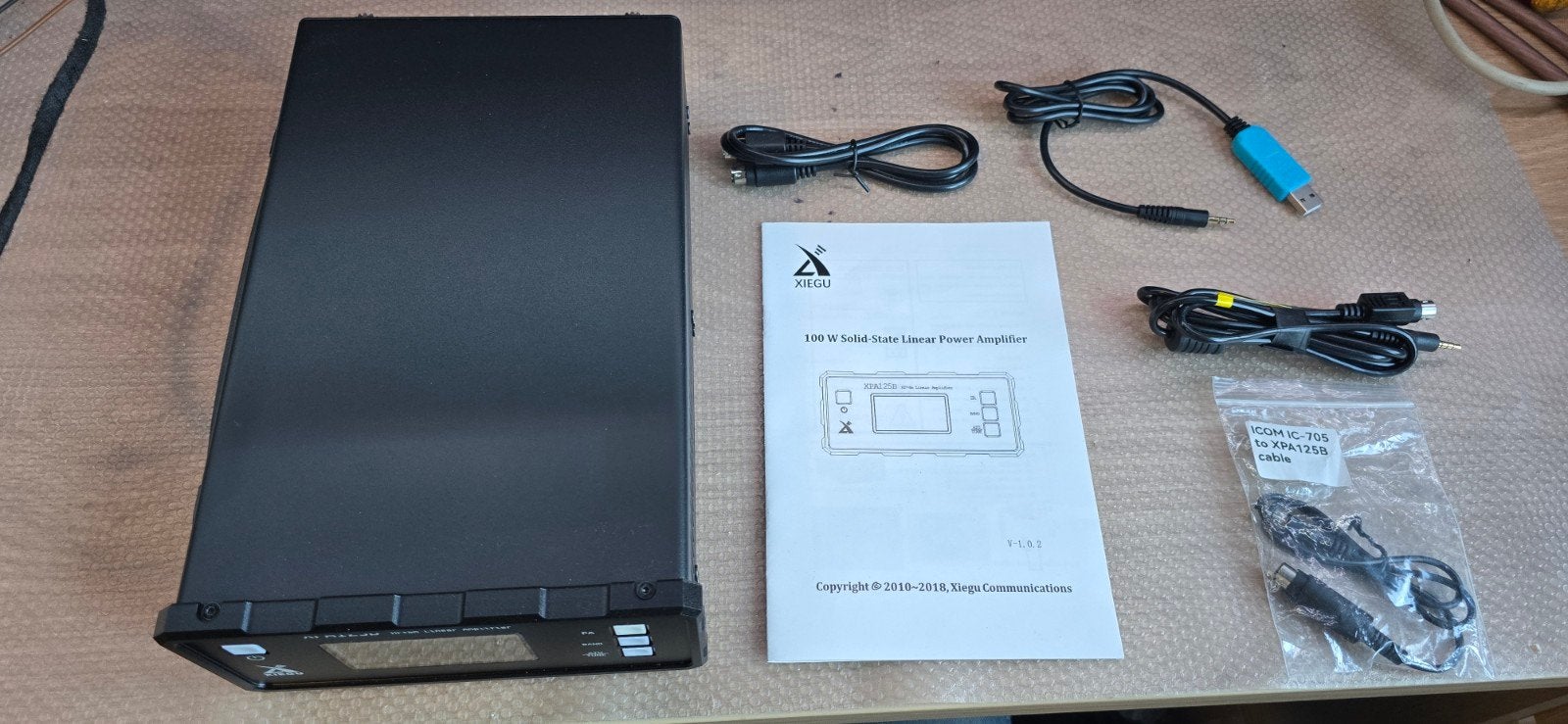 Xiegu XPA125B HF+6M Lineaire Versterker 100W, Ophalen of Verzenden, Zo goed als nieuw