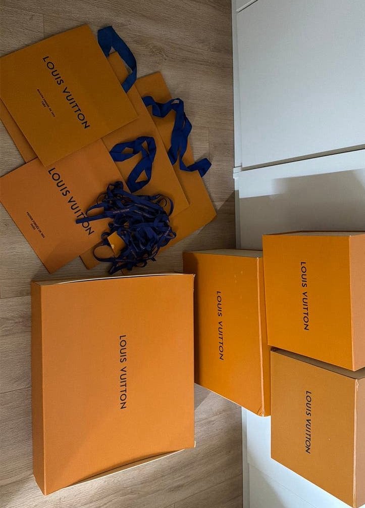Louis Vuitton lege dozen en zakjes, Doe-het-zelf en Verbouw, Kratten en Dozen, Ophalen, Minder dan 35 cm, Minder dan 40 cm, Doos