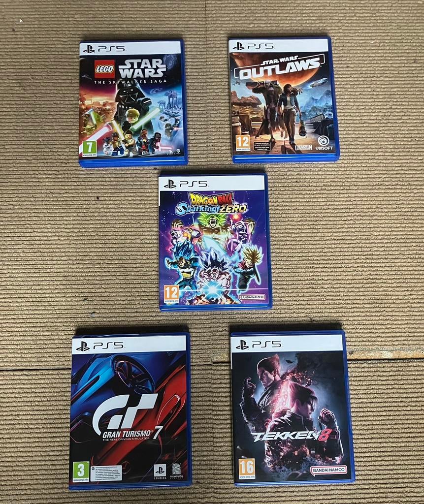 5 x Leuke Playstation 5 games, in zeer nette staat!, Ophalen of Verzenden, Zo goed als nieuw