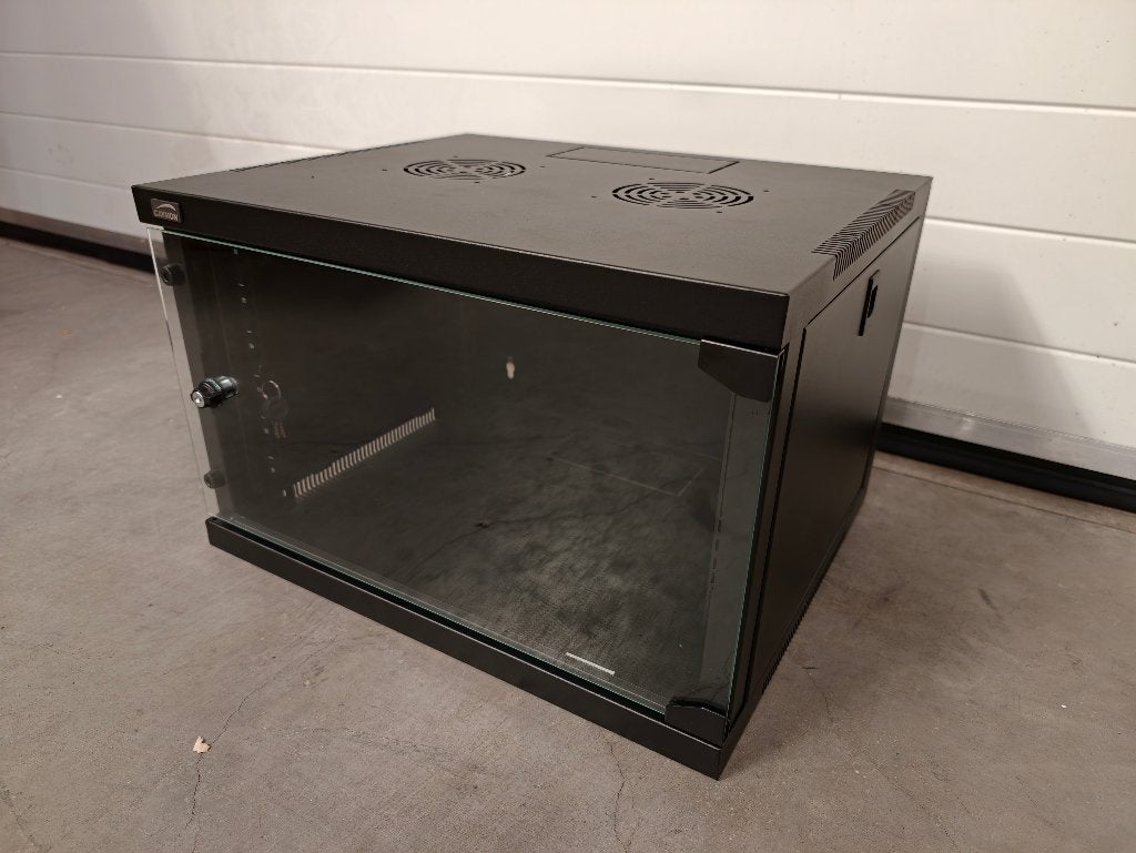 Caymon EPR406 19’’ wall mount rack, 6u #ZGAN#, CAYMON, Zo goed als nieuw, Support@caymon.com, Kolmenstraat 149 3512 Stevoort Belgium