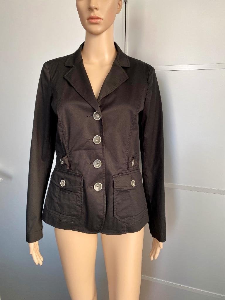 G160 Nieuw Gerard Darel maat 38=M jasje blazer colbert zwart, Maat 38/40 (M), Gerard Darel, Zwart, Nieuw