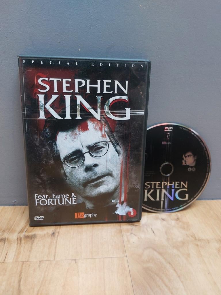 Fear, Fame & Fortune (DVD) Stephen King Biografie, Vanaf 16 jaar, Ophalen of Verzenden, Zo goed als nieuw, Overige genres