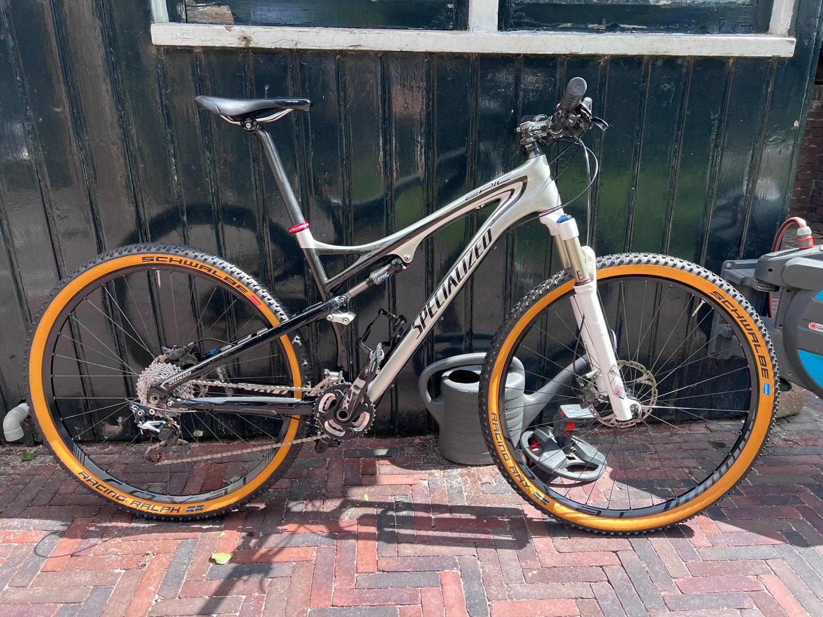 MTB  Specialized Epic L (full suspension, carbon), Fietsen en Brommers, Fietsen | Mountainbikes en ATB, Zo goed als nieuw, Schijfrem