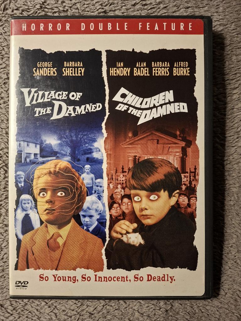 Village of the Damned/Children of the Damned -import regio 1, Vanaf 16 jaar, Ophalen of Verzenden, Zo goed als nieuw, Slasher