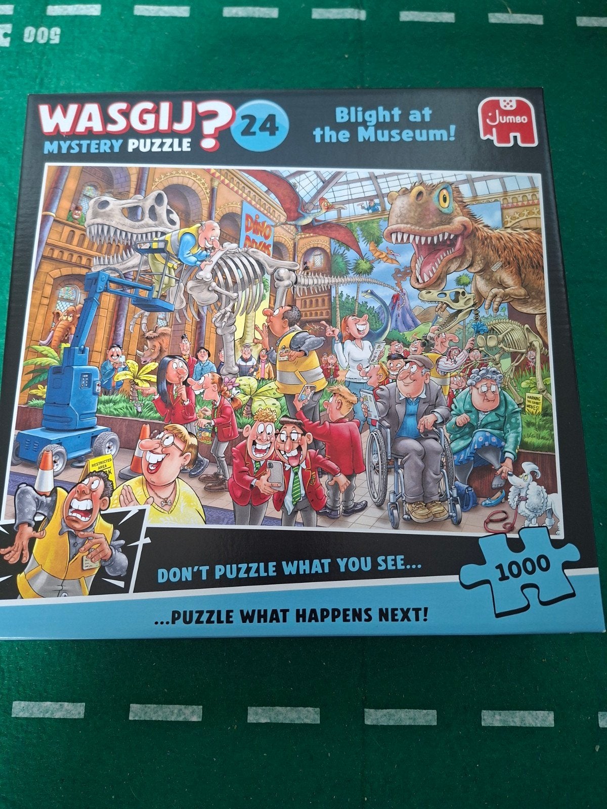 Wasgij? 24 Blight at the Museum! Mystery Puzzel 1000 stukjes, Hobby en Vrije tijd, Denksport en Puzzels, Ophalen of Verzenden
