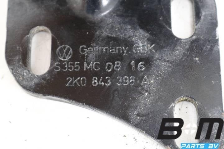 Rolgeleiding schuifdeur rechtsonder VW Caddy 2K 2K0843398A, Gebruikt