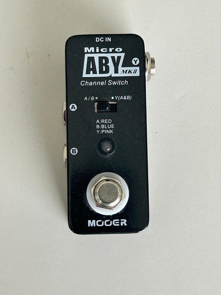 Mooer Micro ABY MKII – A/B/Y switch – compleet in doos, Ophalen of Verzenden, Nieuw, Overige typen