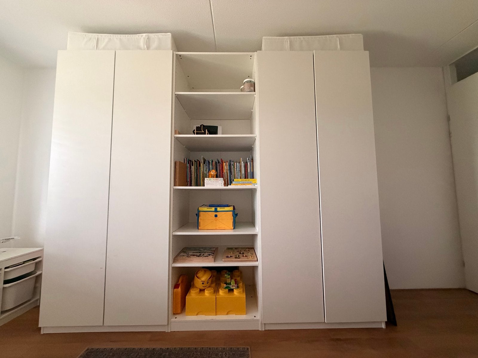 IKEA Pax Kast Wit - 2x 1m, 1x 75cm met 5 planken, Ophalen, Overige materialen, Gebruikt, 200 cm of meer