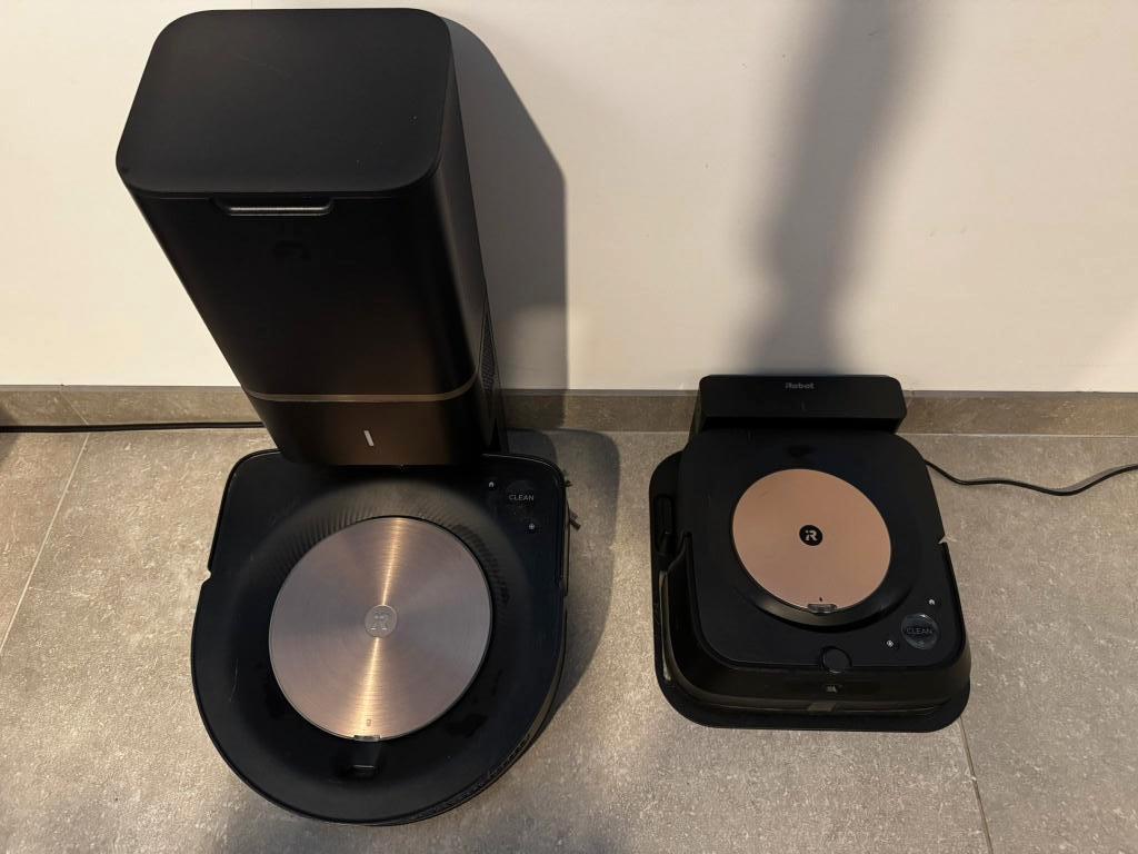 Roomba s9+ Robotstofzuiger en Dwijlrobot Wlan + toebehoren, Witgoed en Apparatuur, Stofzuigers, Ophalen of Verzenden, Gebruikt