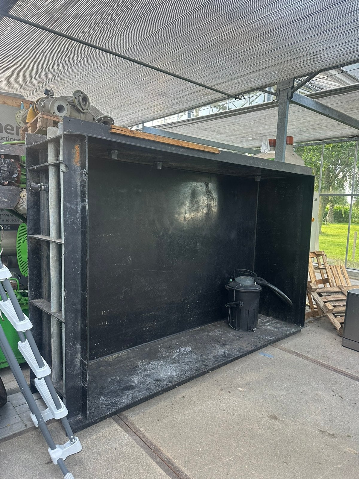 HDPE vijverbak complete set, Tuin en Terras, Vijvers, Gebruikt, Ophalen