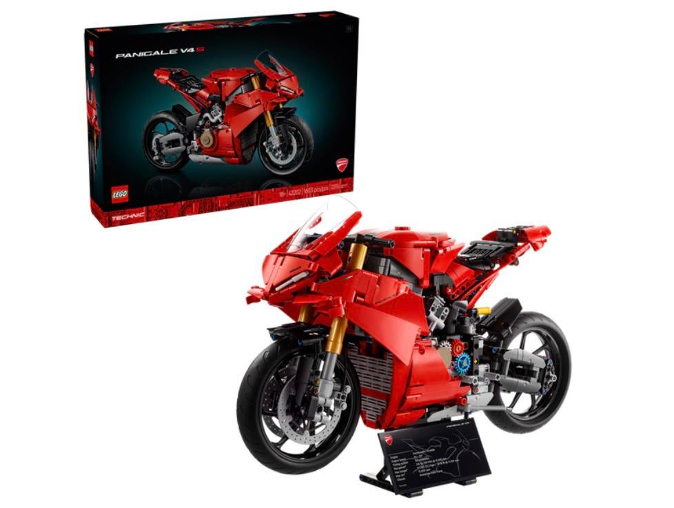 Lego Technic 42202 Ducati Panigale V4 S motor -Nieuw in doos, Lego, Nieuw, Ophalen of Verzenden, Technic