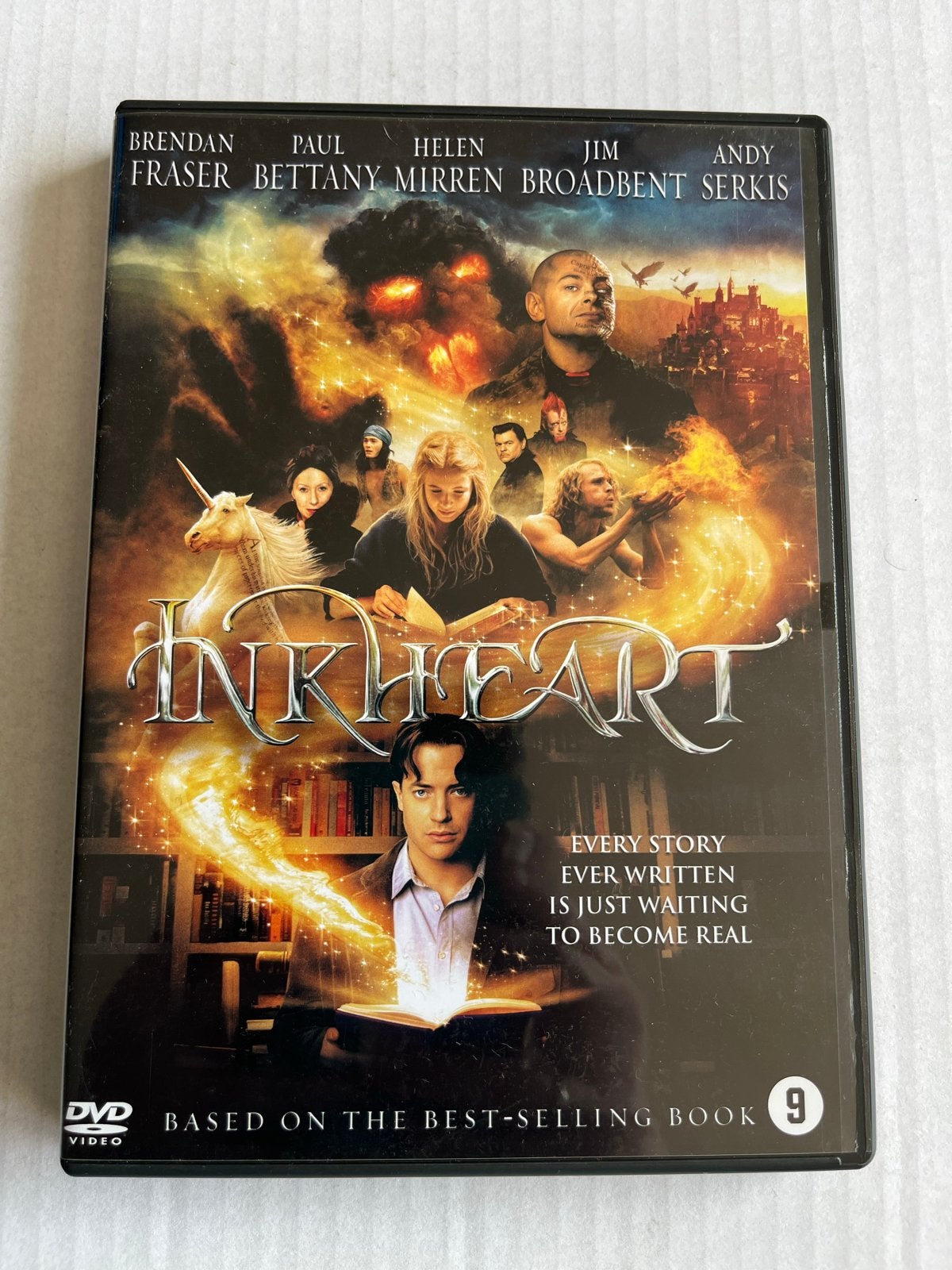 Inkheart DVD - Brendan Fraser, Nederlands, Vanaf 9 jaar, Ophalen of Verzenden, Gebruikt