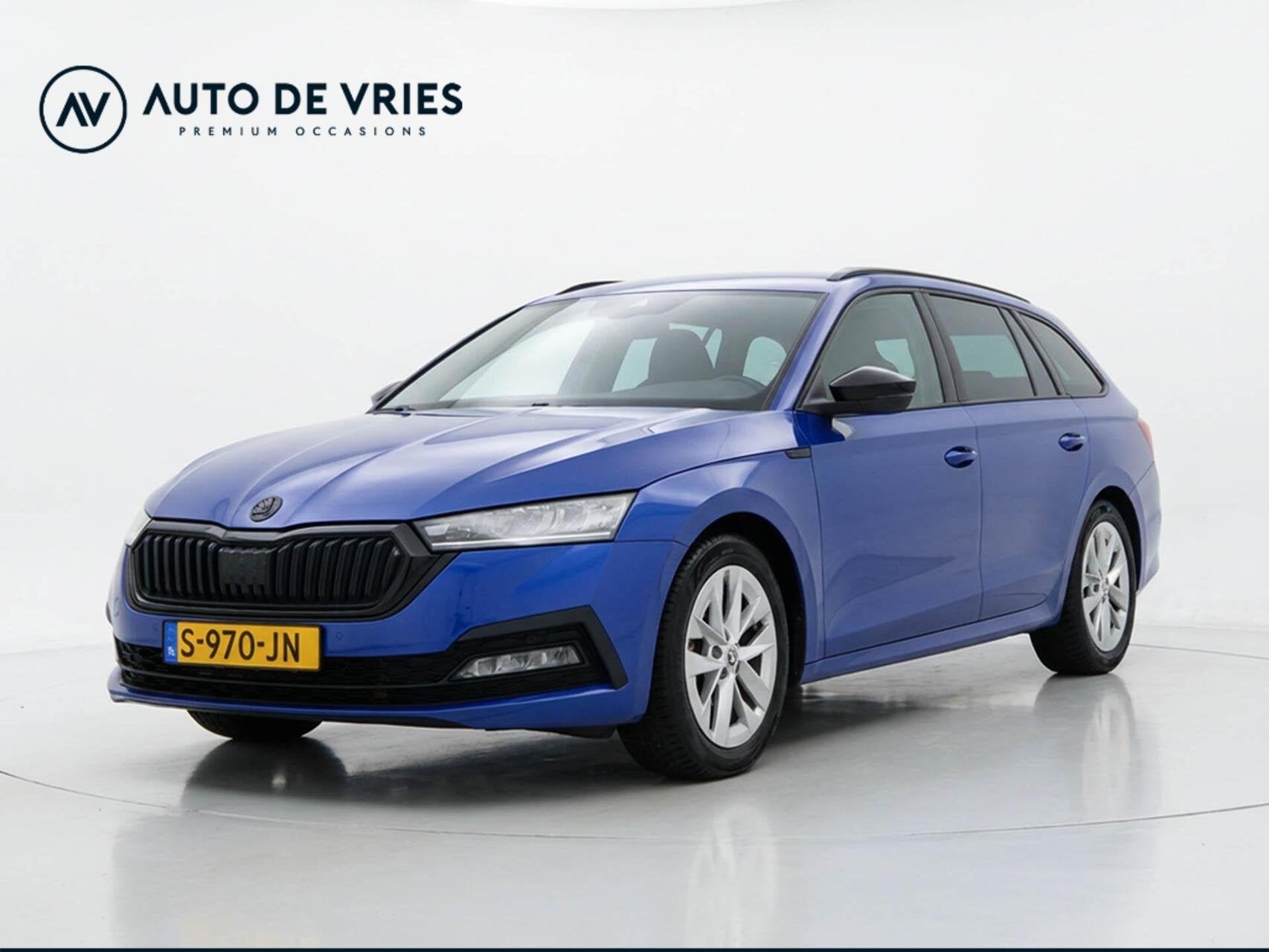 Skoda Octavia Combi 1.0 e-TSI 110pk DSG Sport Business Editi, Auto's, Skoda, Stof, Gebruikt, Automatische klimaatregeling, Origineel Nederlands