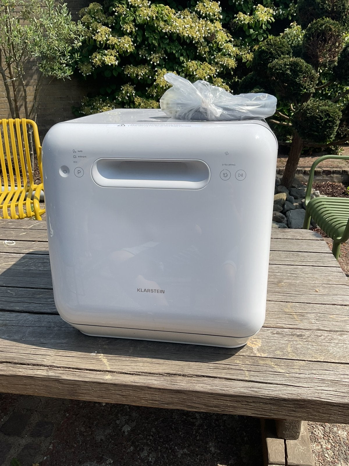Kleine vaatwasser, camping, camper of klein huishouden, Witgoed en Apparatuur, Minder dan 10 liter, Ophalen of Verzenden, Zo goed als nieuw