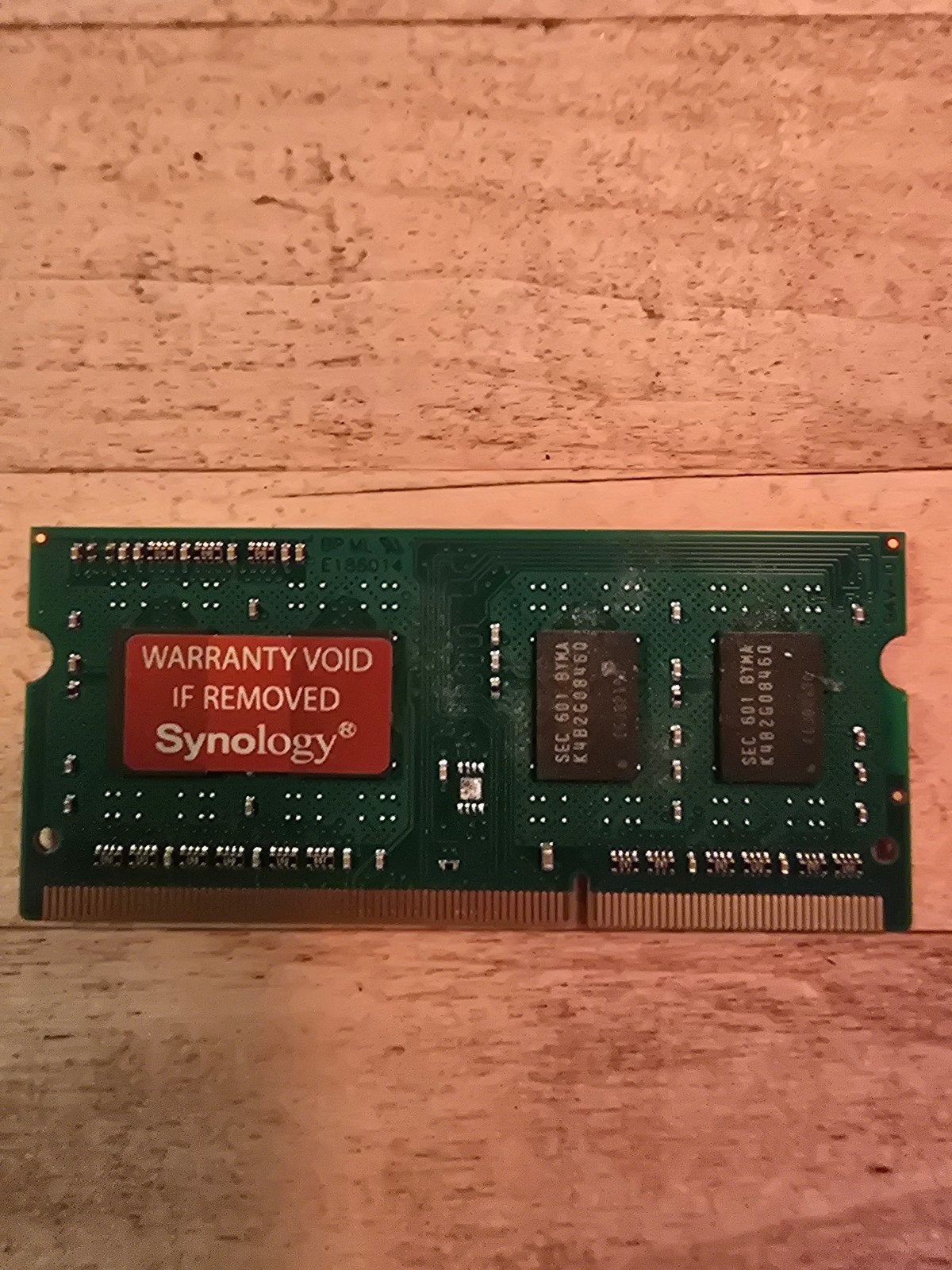 Synology RAM1600DDR3L-2G DDR3L 2GB RAM Geheugen, DDR3, Ophalen of Verzenden, Zo goed als nieuw, 2 GB