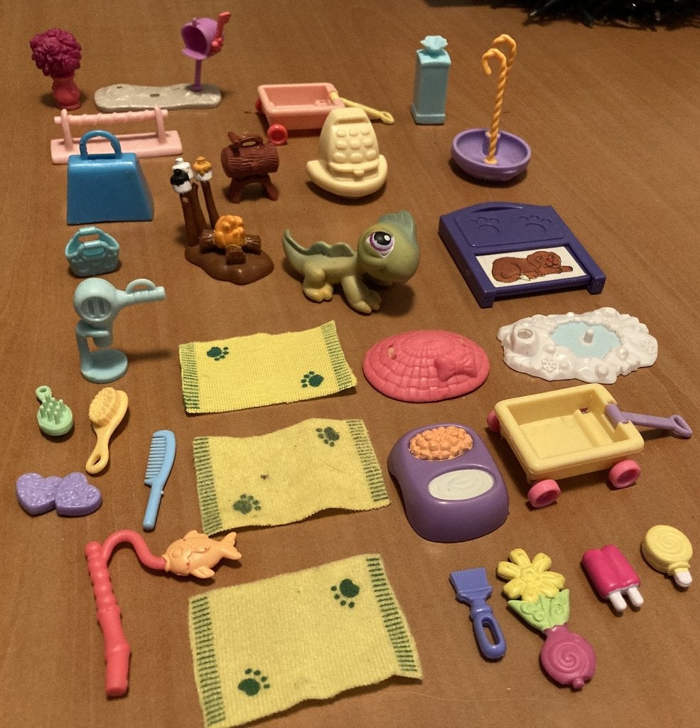 30 st. Littlest Pet Shop diverse items, Ophalen of Verzenden, Zo goed als nieuw, Meisje