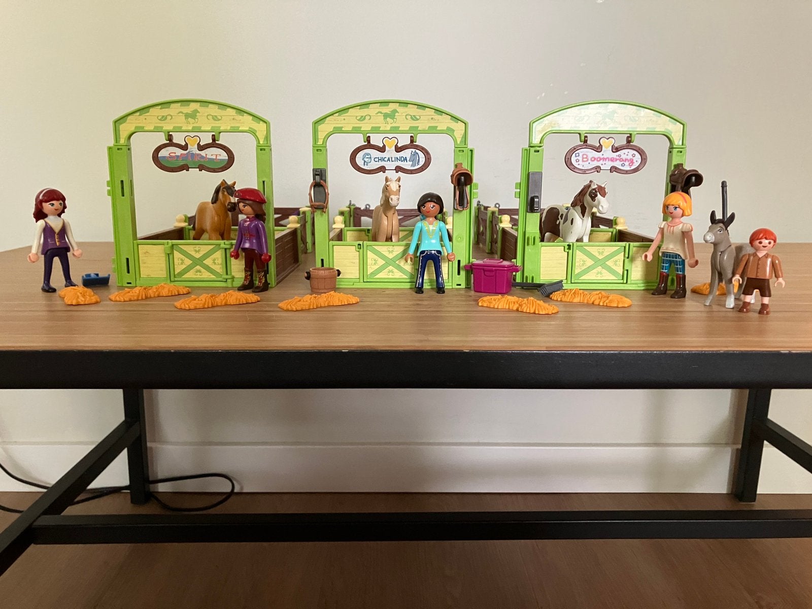 Playmobil spirit stallen, Kinderen en Baby's, Speelgoed | Playmobil, Ophalen of Verzenden, Gebruikt