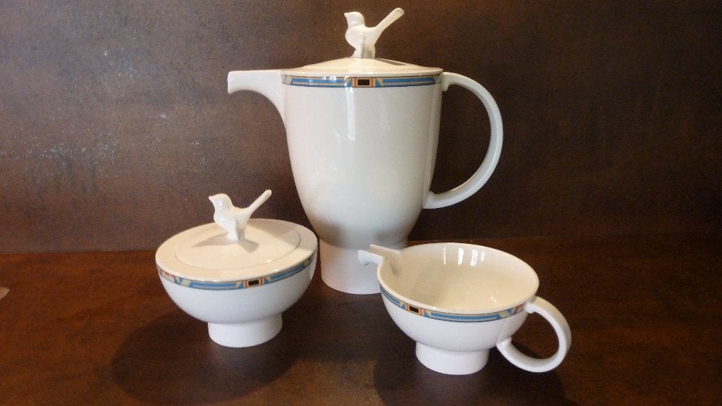Villeroy & Boch Bari koffiestel, Villeroy & Boch, Ophalen of Verzenden, Zo goed als nieuw, Overige stijlen