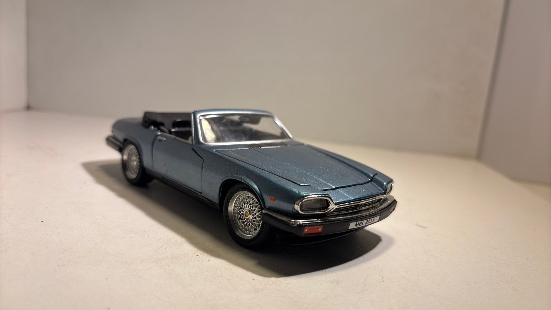 Jaguar xj v12 convertible polistil 1.24, Hobby en Vrije tijd, Overige merken, Ophalen of Verzenden, A, A