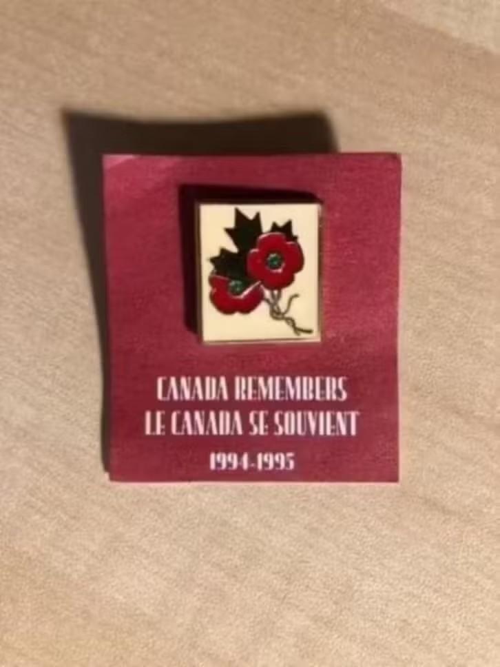 Speldje Pin Canada Einde Tweede Wereldoorlog 1994-1995., Ophalen of Verzenden, Zo goed als nieuw