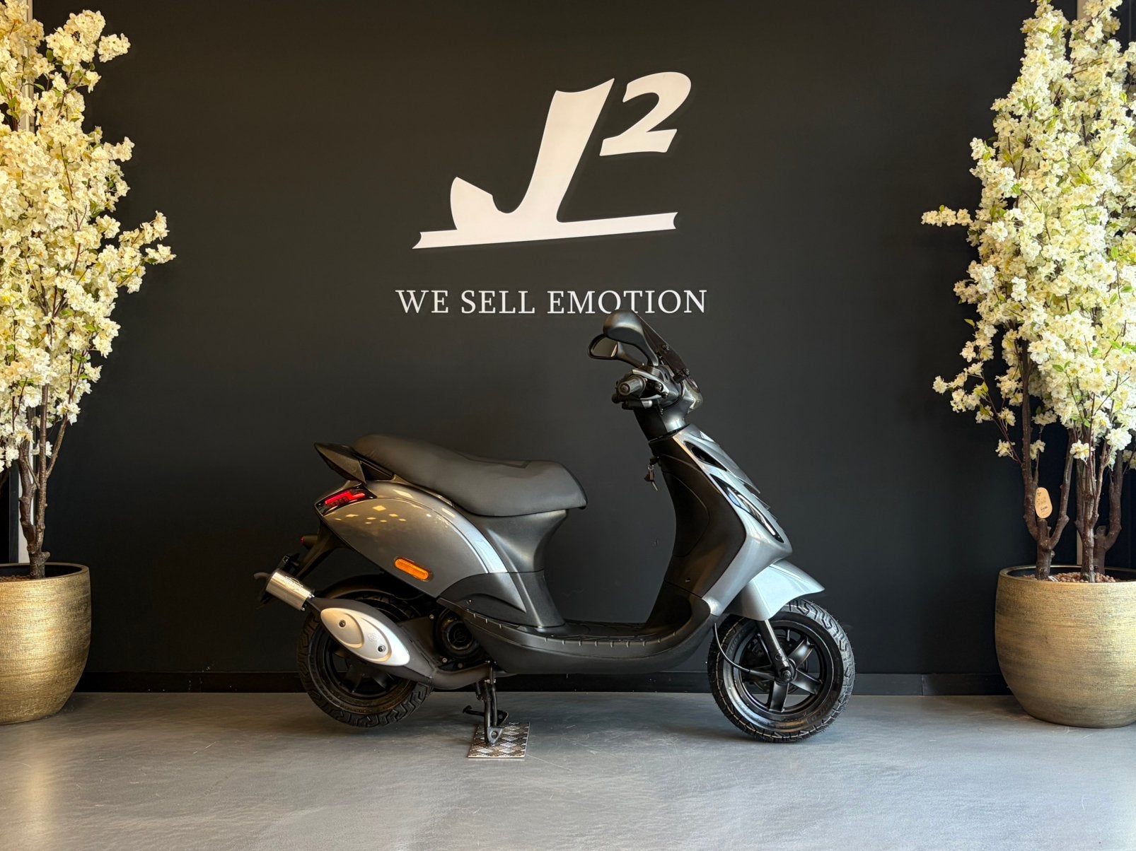 Piaggio Zip 2 takt | Agaat Grijs | Brom | 2005 | 14.070 km, Gebruikt, ., Zip, Ophalen of Verzenden