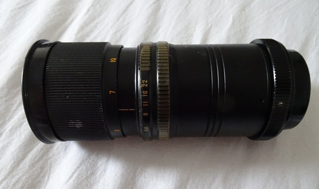 Hidenon lens 135mm f 1:3.5, Audio, Tv en Foto, Fotografie | Lenzen en Objectieven, Gebruikt, Telelens, Ophalen