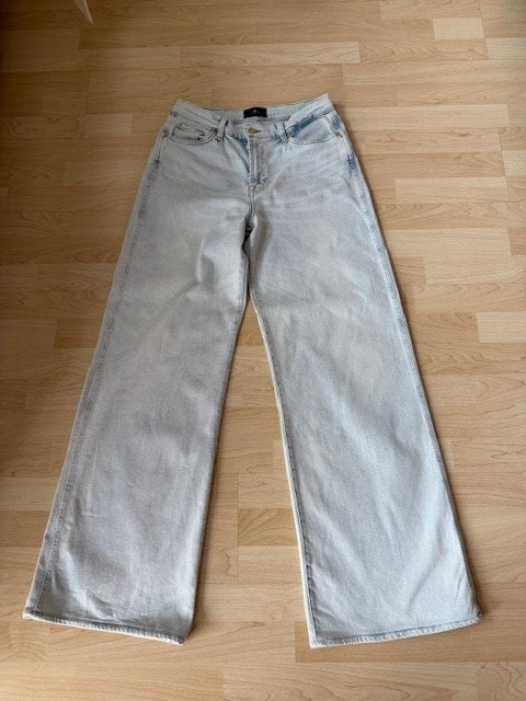 7 For all Mankind - Lotta lichtblauwe flared jeans maat 30, Blauw, Ophalen of Verzenden, Zo goed als nieuw, W30 - W32 (confectie 38/40)