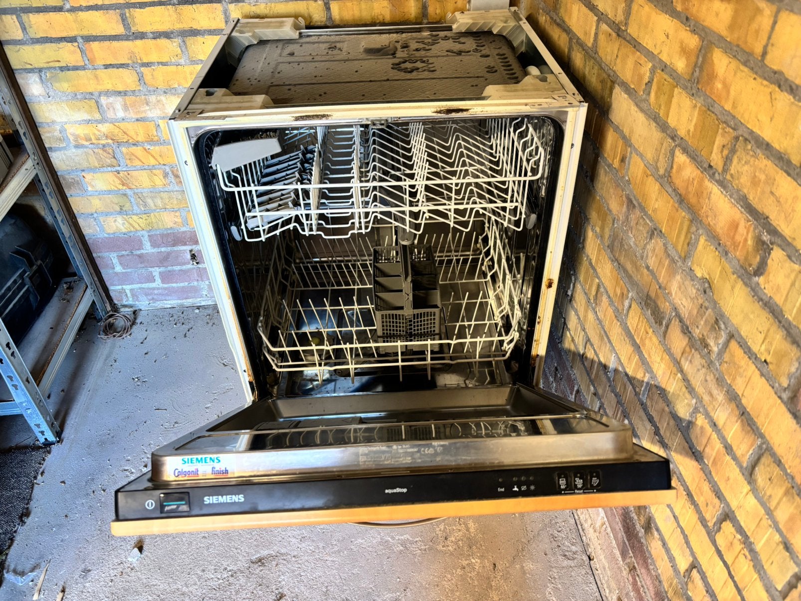 Siemens inbouwvaatwasser, Ophalen, Minder dan 85 cm, Zo goed als nieuw, Inbouw