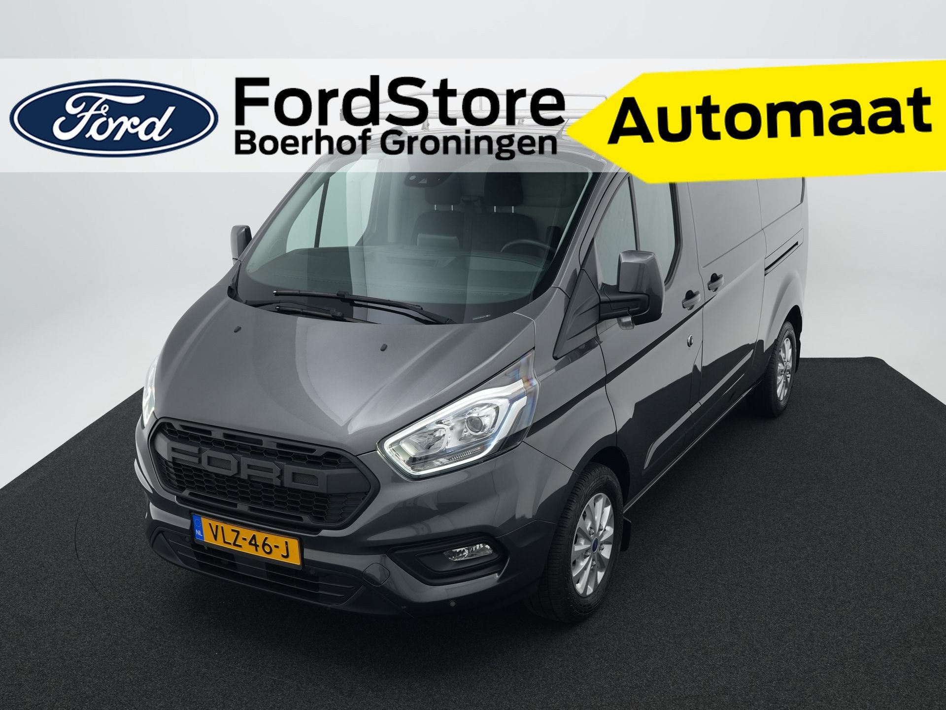 Ford Transit Custom 320 2.0 TDCI L2H1 Limited | Stoelverwarm, Auto's, Stof, 4 cilinders, Diesel, Ford