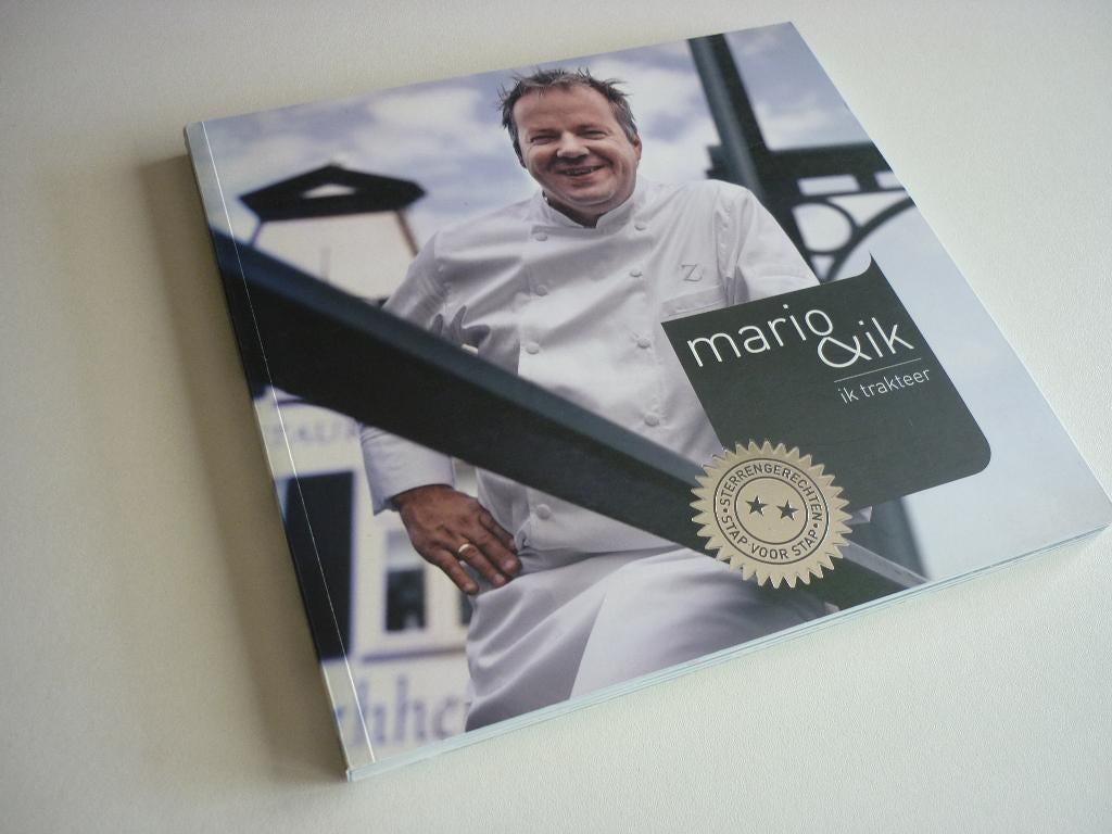 Mario de Ridder: Mario & Ik deel 3 Ik trakteer, Boeken, Kookboeken, Ophalen of Verzenden, Zo goed als nieuw