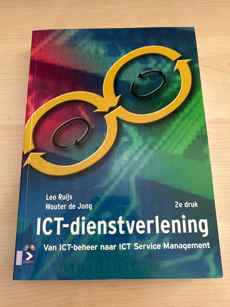 ICT-dienstverlening Studieboek - Van ICT-beheer naar ICT Ser, Ophalen of Verzenden, Beta, Nieuw, HBO