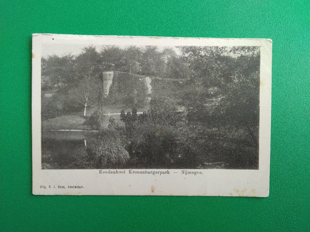 Nijmegen, Eendenkooi Kronenburgerpark. Klf, Verzenden, 1920 tot 1940, Ongelopen, Gelderland