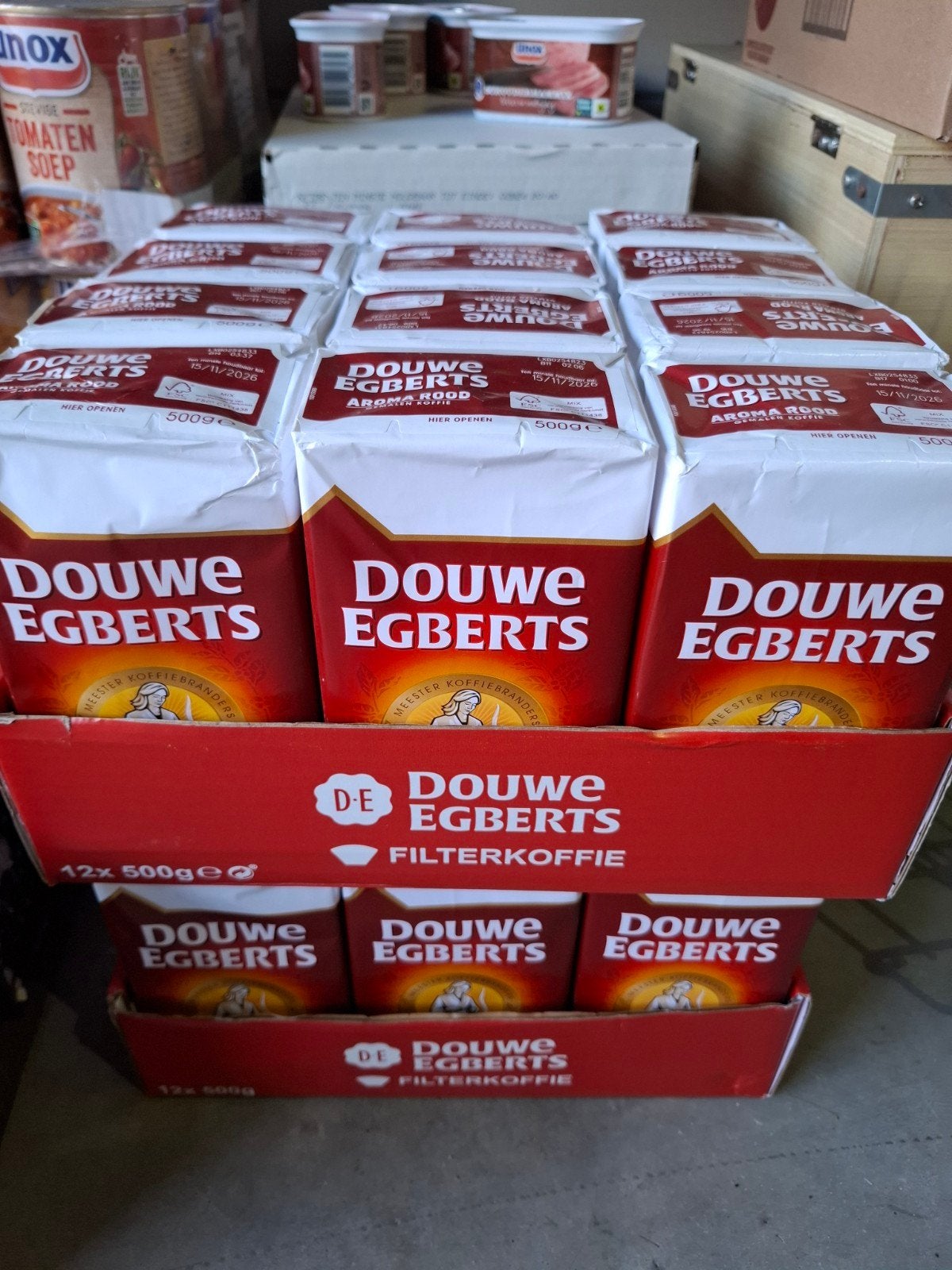 Douwe Egberts filter koffie 500 gr partij, Ophalen of Verzenden