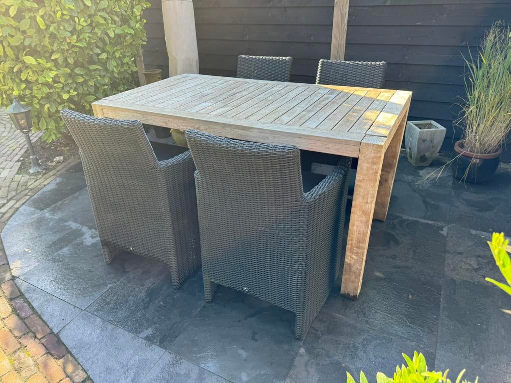 Borek Pandova Tuinset Loungeset, Tuin en Terras, Tuinsets en Loungesets, Ophalen, Zo goed als nieuw, Wicker