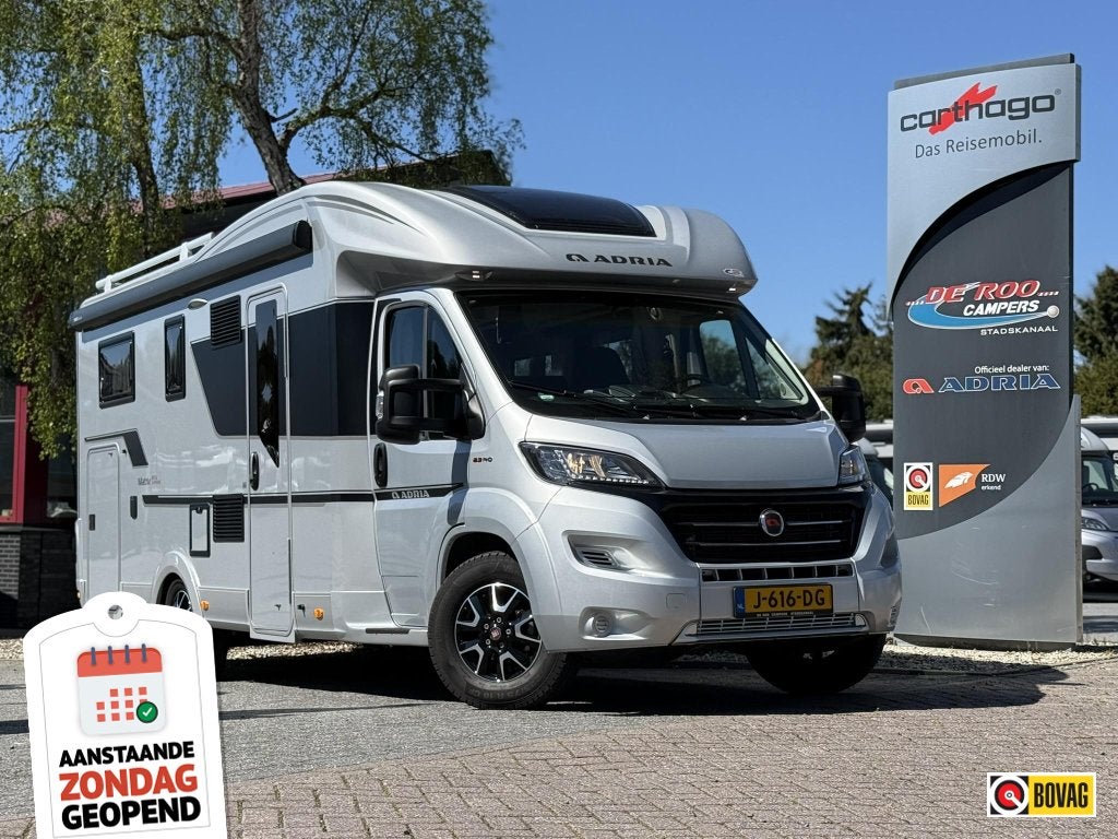 Adria Matrix Supreme 670 SL - 2020, Standaard zit, Fiat, 7 tot 8 meter, Bedrijf