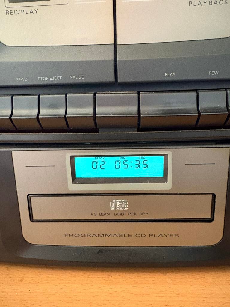 Magnavox Mini Systeem - Goede Staat, Ophalen, Philips, Gebruikt, Cassettedeck
