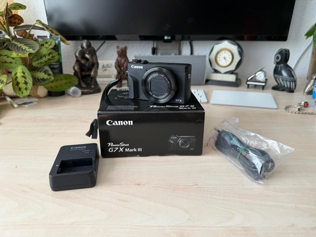 Canon powershot G7X camera, Audio, Tv en Foto, Fotocamera's Digitaal, Ophalen of Verzenden, Zo goed als nieuw, Canon, 8 keer of meer