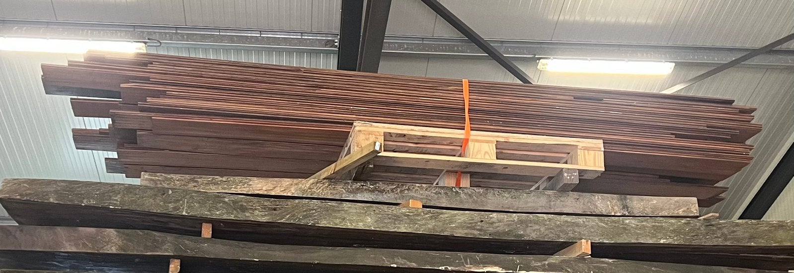 Mahonie houten vloerdelen. Planken. 20m2, Ophalen, Zo goed als nieuw, 250 cm of meer, Planken