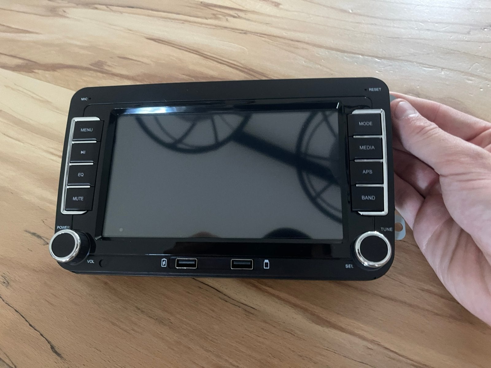 Draadloze CarPlay Auto radio 7 inch VW Skoda Seat NIEUW, Ophalen of Verzenden, Zo goed als nieuw