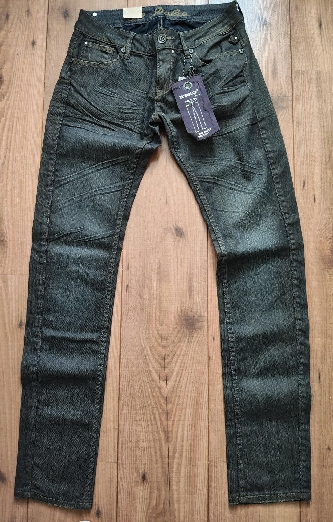 Jeans IL DOLCE "Curve" blauw/grijs mt. 29, Kleding | Dames, Blauw, Nieuw, Ophalen of Verzenden, W28 - W29 (confectie 36)