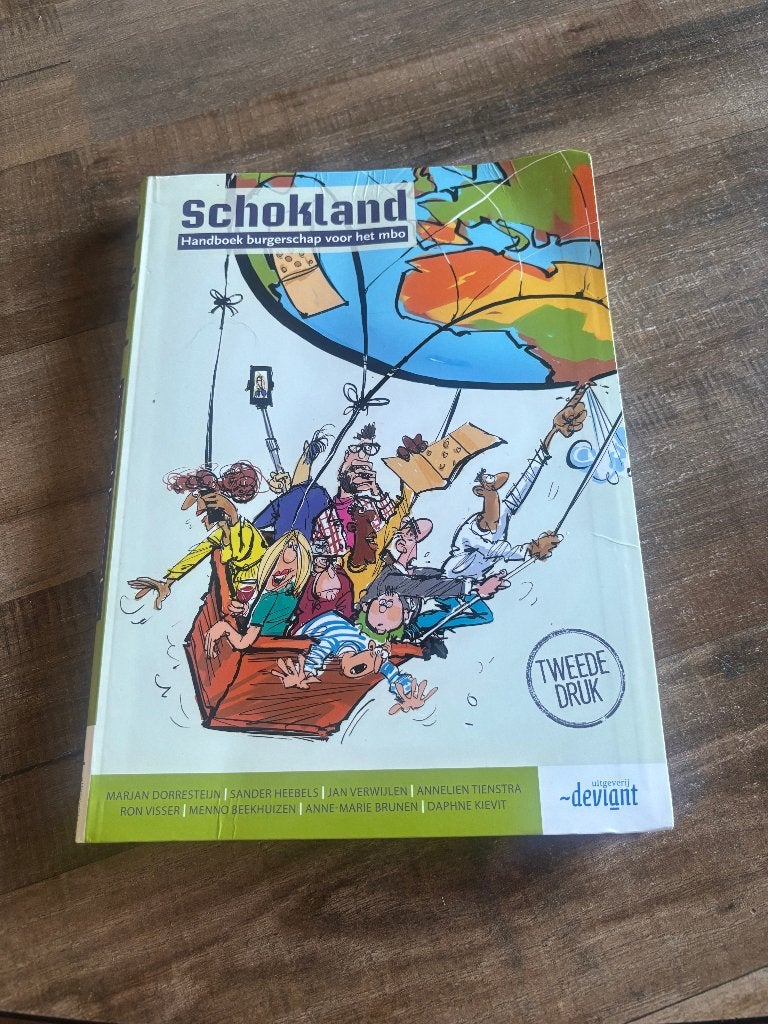 Schokland Handboek Burgerschap, VMBO, Diverse auteurs, Ophalen of Verzenden, Zo goed als nieuw