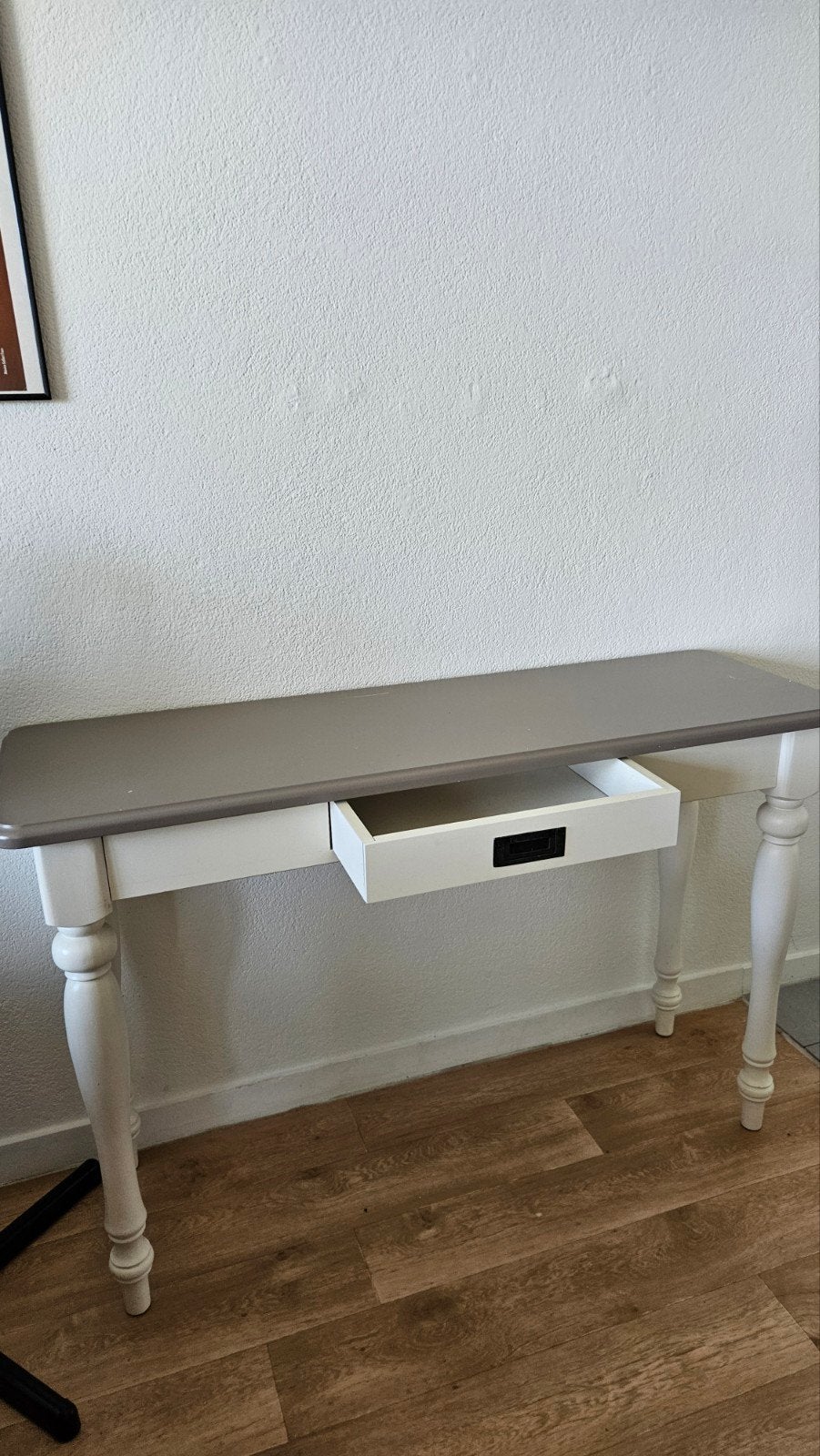 Sidetable / Bureau met lade - 120x40x78cm, Ophalen, Gebruikt, 75 cm of meer, Klassiek, Landelijk