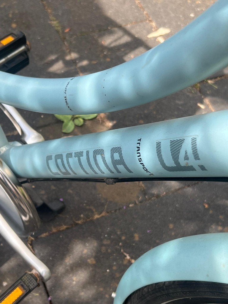 Cortina Transport fiets U4 Dames, Terugtraprem, Gebruikt, 47 tot 50 cm, Versnellingen