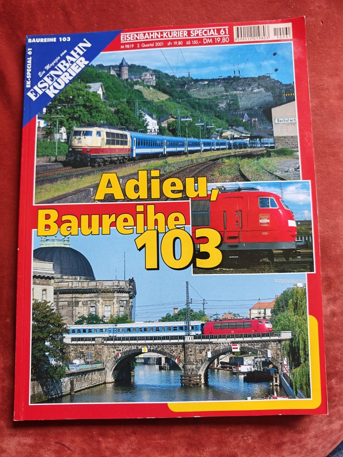 Eisenbahn-Kurier Special 61: Adieu Baureihe 103, Ophalen of Verzenden, Trein, Boek of Tijdschrift
